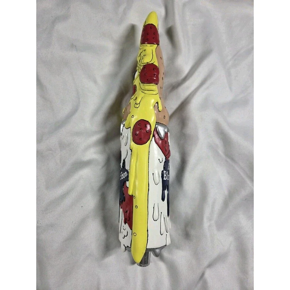 Pabst Blue Ribbon Melting Pizza Dela Deso Artist Series Tap Draft Handle